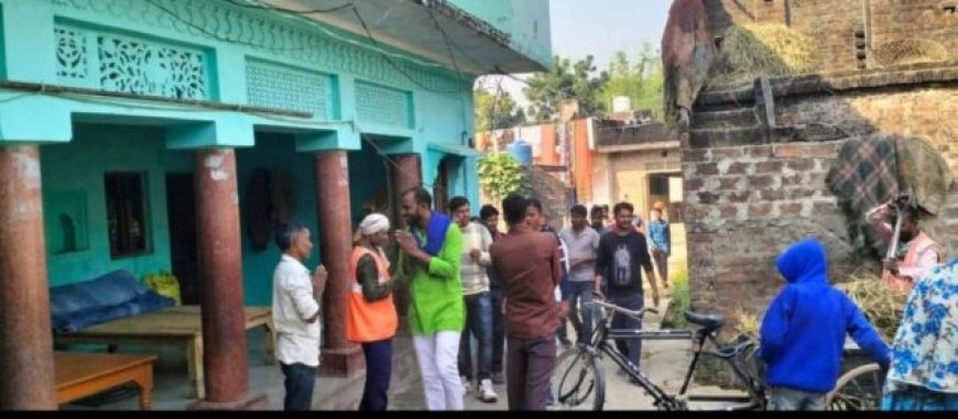 बसपा प्रत्याशी ने जनसंपर्क कर मांगा जन समर्थन–
