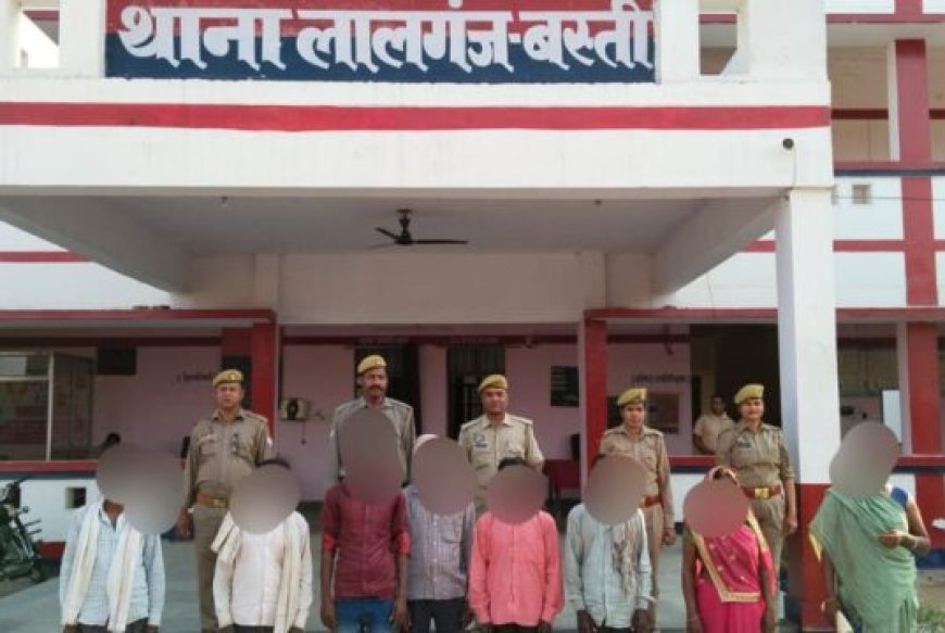 शांतिभंग की आशंका में आठ का चालान