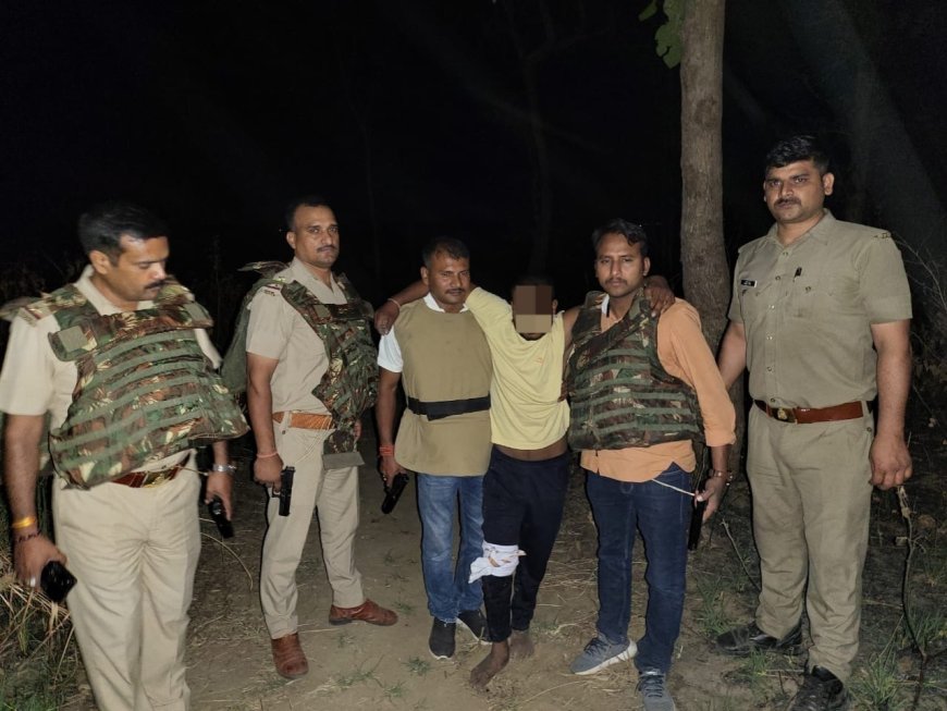 गोरखपुर पुलिस ने कुशीनगर में किया गौ तस्करों का एनकाउंटर--