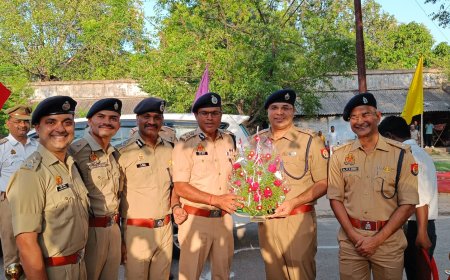 नवीन वाइट हाउस मीटिंग हाल का एडीजी जोन ने किया उद्घाटन--