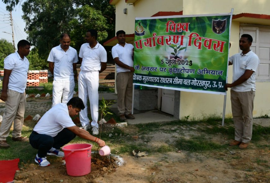 सशस्त्र सीमा बल ने  पर्यावरण दिवस पर निकाली साईकिल रैली, विभिन्न कार्यक्रम का भी आयोजन--