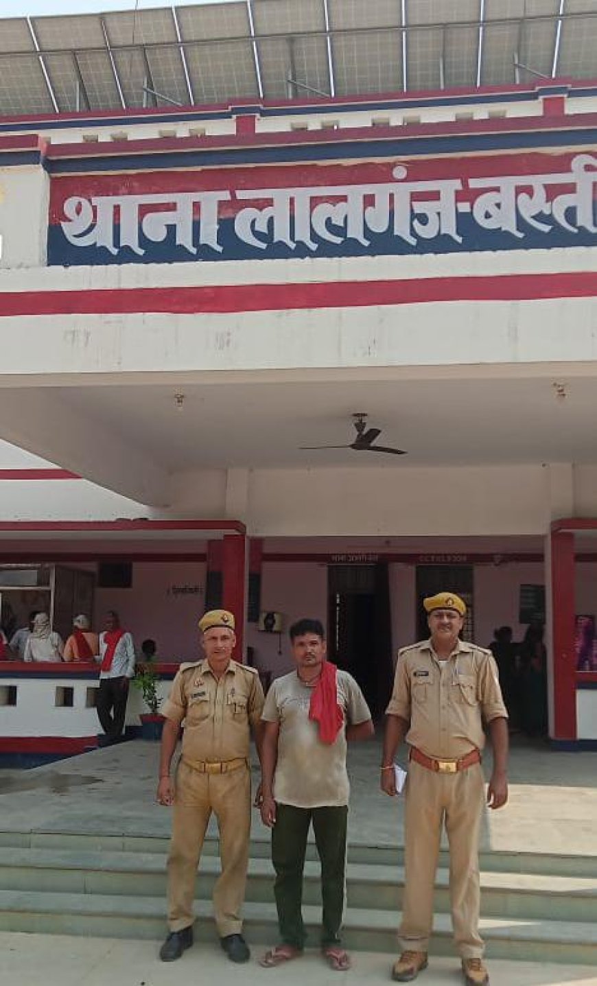 लालगंज पुलिस के हत्थे चढ़ा वारंटी--