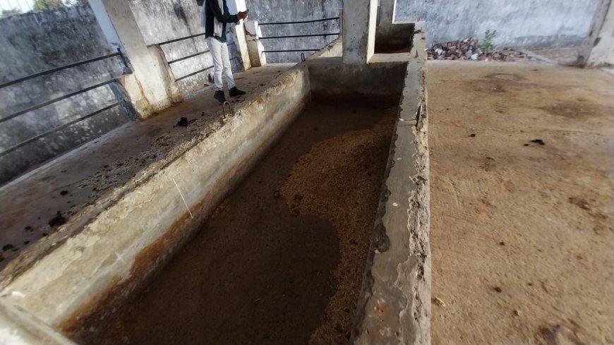 एडीएम ने किया कान्हा गौशाला का औचक निरीक्षण,बदहाल व्यवस्था से नाराज दिखे अफसर---