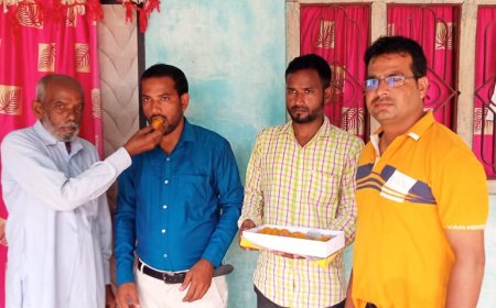 स्टेनोग्राफर के पद पर हुआ श्रमिक पुत्र का चयन---