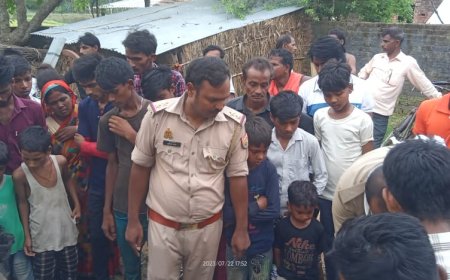 तालाब में डूबने से कमाऊ पूत की मौत--