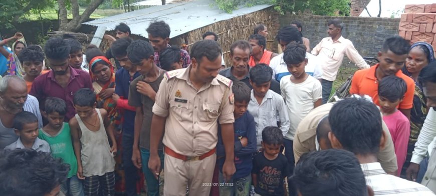 तालाब में डूबने से कमाऊ पूत की मौत--