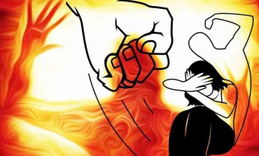 ससुराल वालों ने विवाहिता को पीटकर किया घायल---