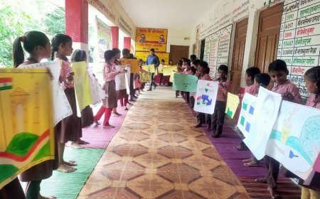 राजू मीना के जन्मोत्सव पर पोस्टर प्रतियोगिता का आयोजन---