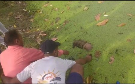 गांव के तालाब में उतराता मिला रिवांश का शव--