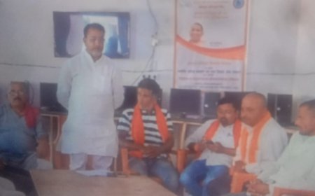 मतदाता जागरूकता अभियान को सफल बनाएं भाजपा --कार्यकर्ता---