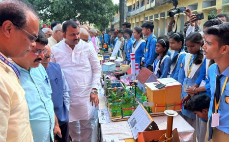 विज्ञान प्रदर्शनी में झलकी बच्चों की वैज्ञानिक प्रतिभा
