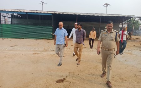 एडीएम ने किया कान्हा गौशाला का औचक निरीक्षण