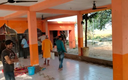 प्राचीन मन्दिर से फिर हुई दान पात्र चोरी