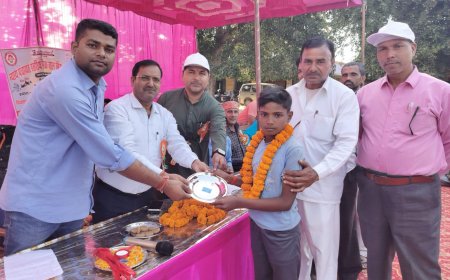 बेसिक बाल क्रीड़ा प्रतियोगिता में उभाई व जोगापुर टीम का दबदबा