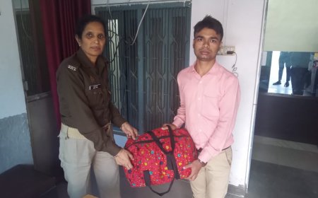 ऑटो में छूटा था मेडिकल छात्र का बैग,आईटीएमएस ने खोज निकाला