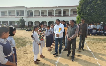 महुली में हुआ तीन दिवसीय वार्षिक क्रीड़ा प्रतियोगिता का आगाज