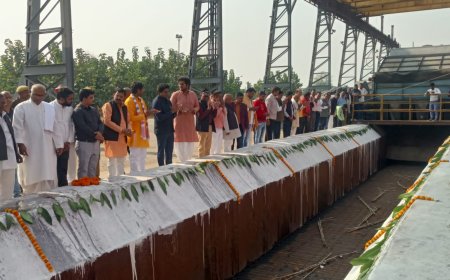 मंत्रोचारण के साथ अठदमा शुगर मिल का पेराई सत्र का शुभारम्भ