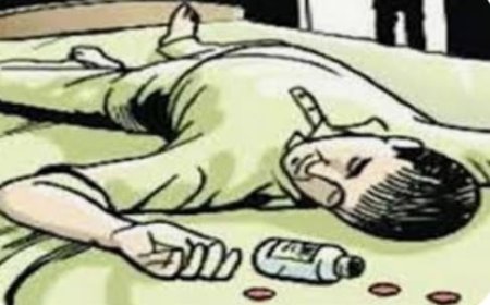 जहरीला पदार्थ खाने के तीसरे दिन युवक की अस्पताल में मौत