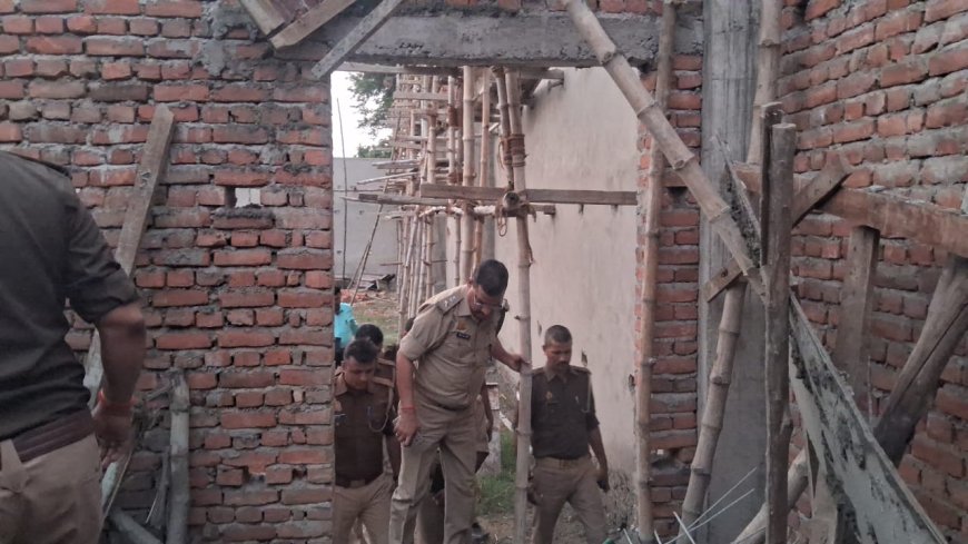 इंडोर स्टेडियम का शटरिंग टूटने से मजदूर की मौत,दो घायल