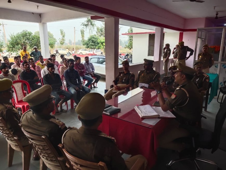 शांति व सौहार्द से मनाएं दीपावली,गोवर्धन व छठ पूजा- थानाध्यक्ष जितेंद्र