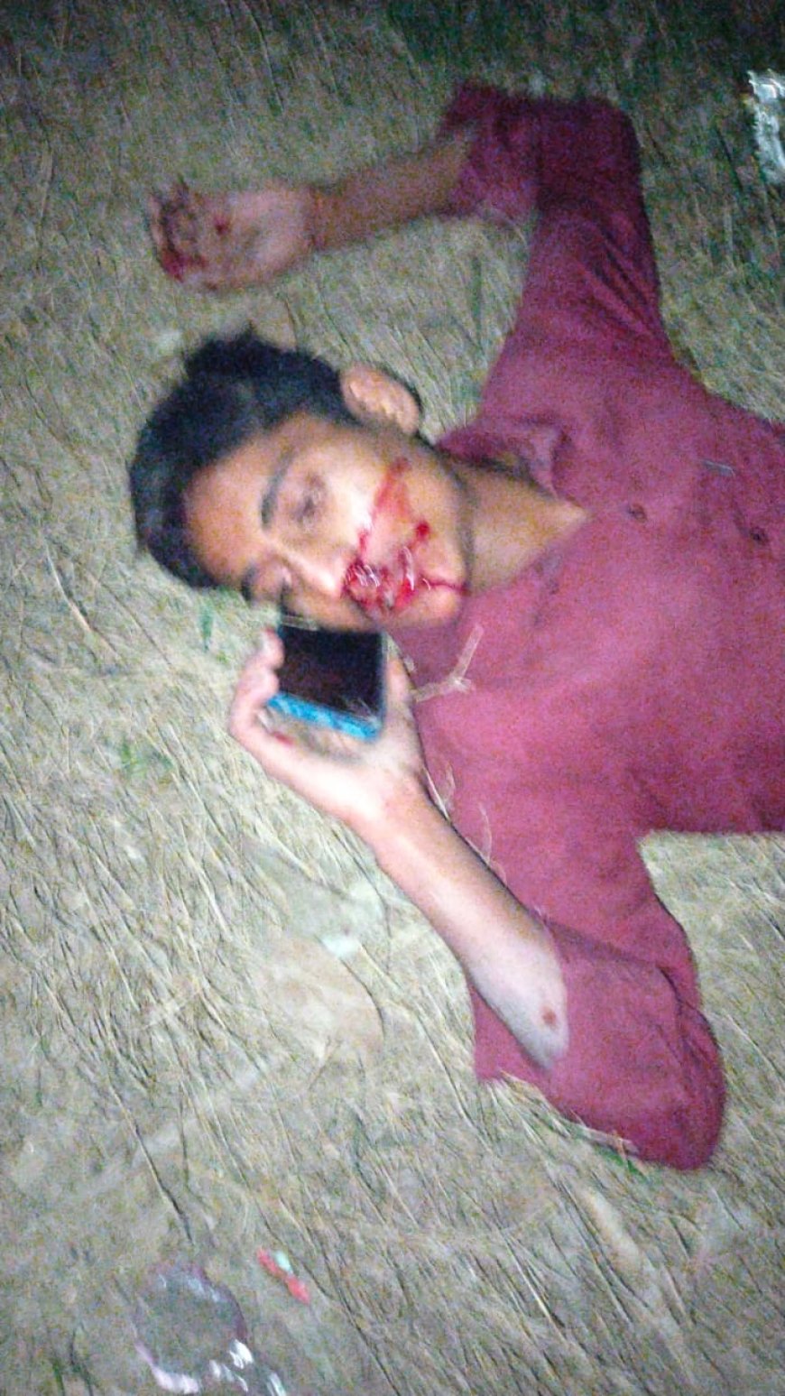 सांड़ से टकराकर बाइक सवार घायल