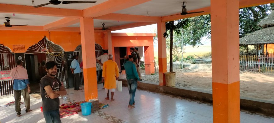 प्राचीन मन्दिर से फिर हुई दान पात्र चोरी