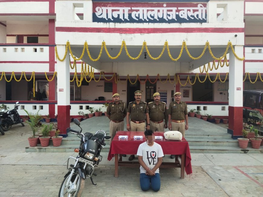 पुलिस के हत्थे चढ़ा अंतर्जनपदीय वाहन चोर