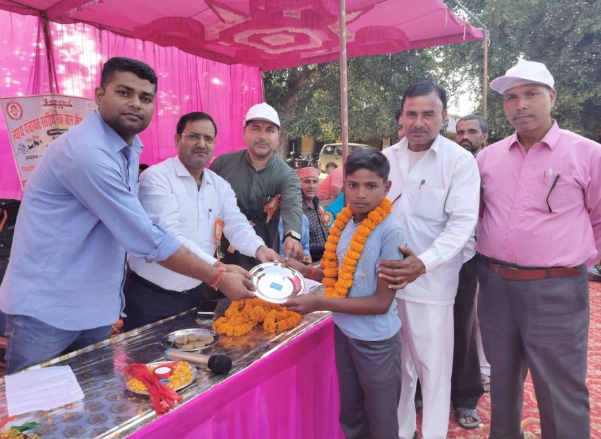 बेसिक बाल क्रीड़ा प्रतियोगिता में उभाई व जोगापुर टीम का दबदबा