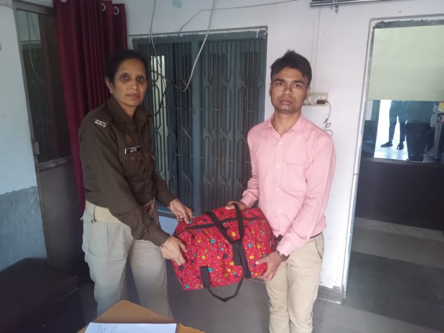 ऑटो में छूटा था मेडिकल छात्र का बैग,आईटीएमएस ने खोज निकाला