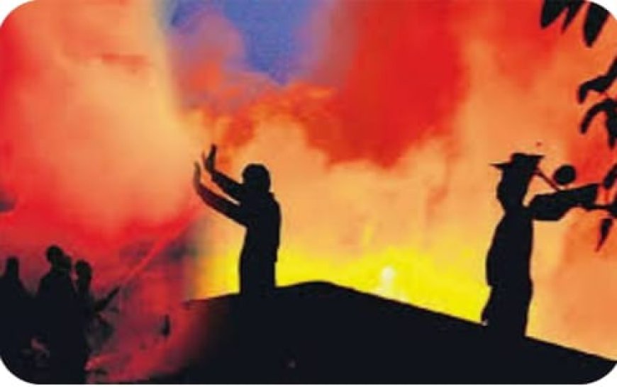 6 मकानों में आग लगने से हजारों की संपत्ति जलकर राख