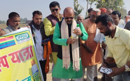 विकसित भारत संकल्प यात्रा का सांसद ने किया आगाज