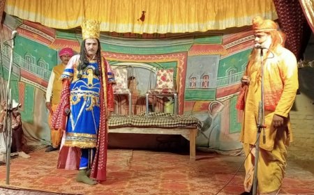 यज्ञ की रक्षा हेतु मुनि विश्वामित्र ने मांगे राम लक्ष्मण