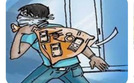 चूड़ा मिल के पिकअप से 74 हजार चोरी