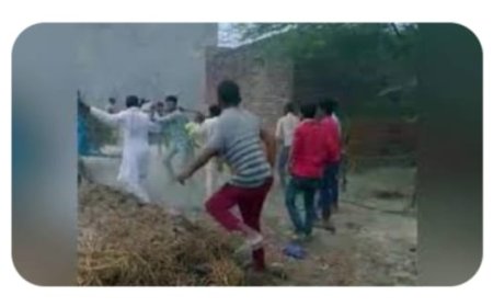 सिंचाई का पानी खेत में चले जाने से सगे भाइयों पर हमला