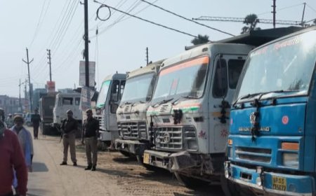 अवैध खनन करने वाले वाहनों को एएसपी ने किया जप्त