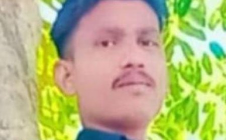 बस की चपेट में आकर मोटरसाइकिल सवार की दर्दनाक मौत