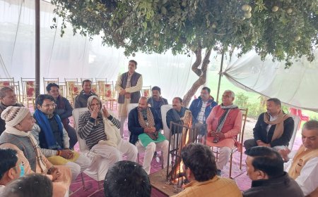 भाजपा मंडल अध्यक्ष को पितृ शोक