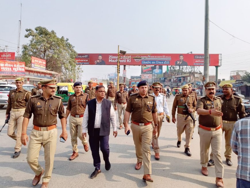 अब नौसड़ चौराहे पर नहीं लगेगा जाम ?