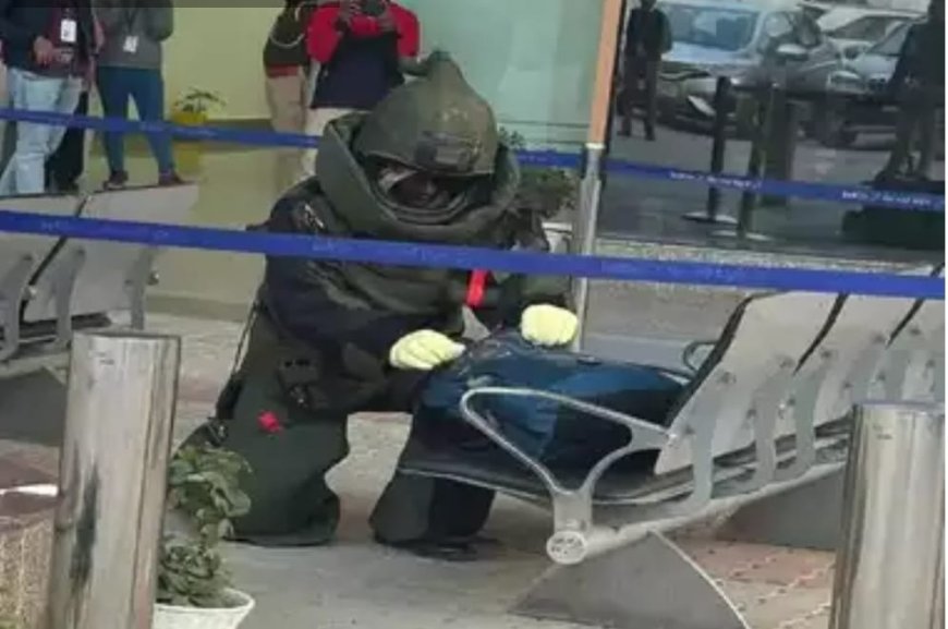 बम की सूचना से हड़कंप, यात्रियों-कर्मचारियों को सुरक्षित बाहर निकाला