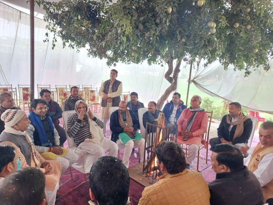 भाजपा मंडल अध्यक्ष को पितृ शोक