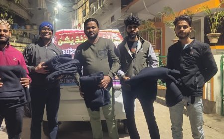 सैय्यदना अबूबकर की याद में जीएएफ ने जरूरत मंदों मे बांटा कम्बल