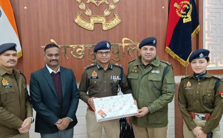 राजपत्रित अधिकारियों ने दी एडीजी जोन अखिल कुमार को विदाई