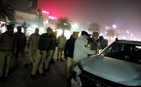 एसपी नॉर्थ ने पैदल गस्त कर महिलाओं,व्यापारियों व आम जनमानस को दिलाया सुरक्षा का भरोसा