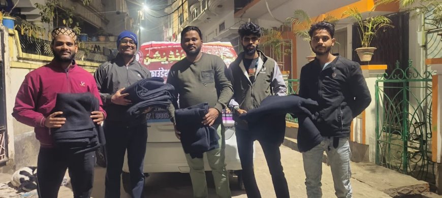 सैय्यदना अबूबकर की याद में जीएएफ ने जरूरत मंदों मे बांटा कम्बल