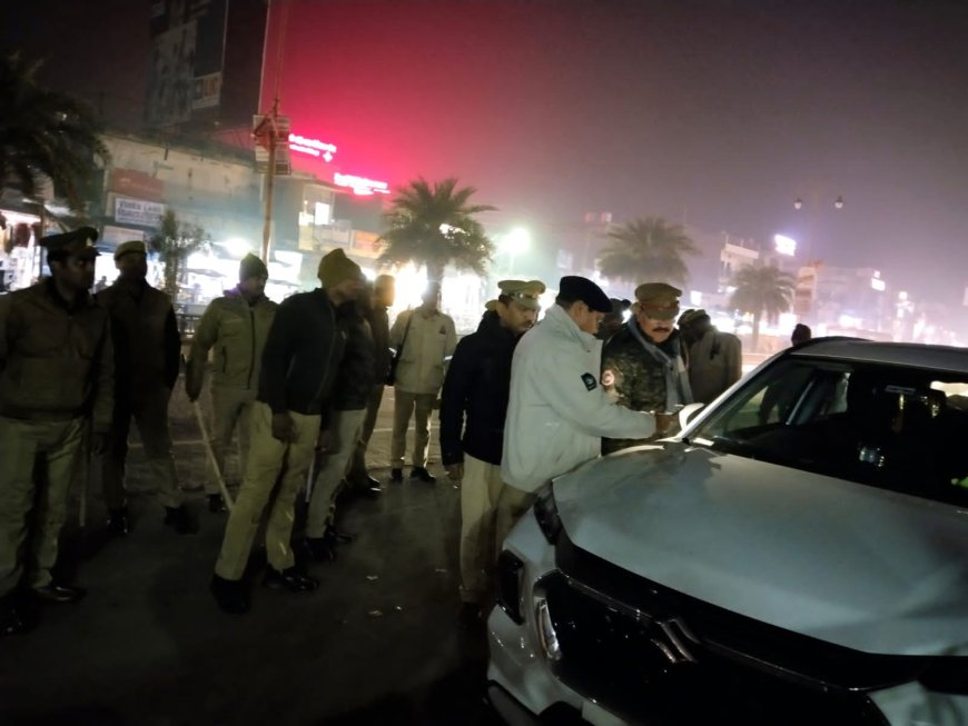 एसपी नॉर्थ ने पैदल गस्त कर महिलाओं,व्यापारियों व आम जनमानस को दिलाया सुरक्षा का भरोसा