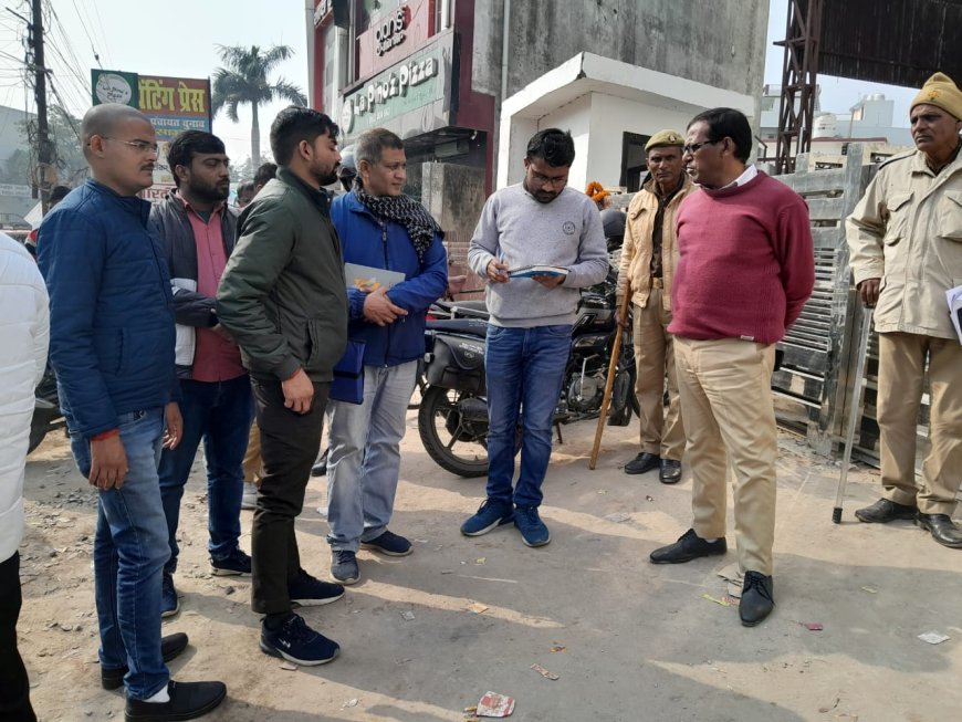 अवैध निर्माण पर चला प्रशासन का चाबुक, कई होटलों पर बीडीए अधिकारियों के साथ पहुंचे एसडीएम