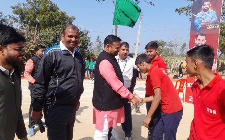 वार्षिक खेलकूद प्रतियोगिता में एलो हाउस का दबदबा