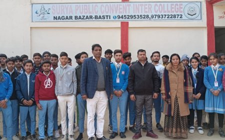 बसंत पंचमी पर विभिन्न स्कूलों में हुए विविध कार्यक्रम