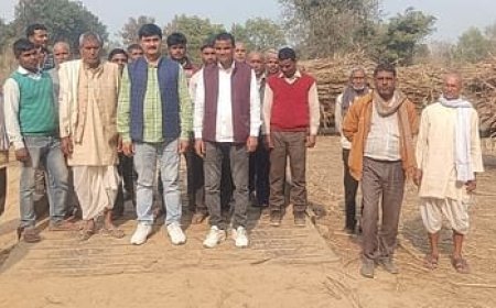 पांच दिन से नहीं हुआ गन्ना तौल, किसान भड़के