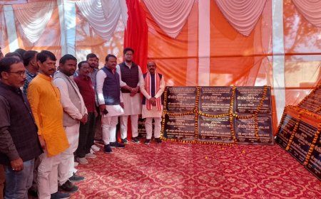 सांसद निधि से बने शुद्ध पेयजल सहित विभिन्न परियोजनाओं का सांसद ने किया लोकर्पण